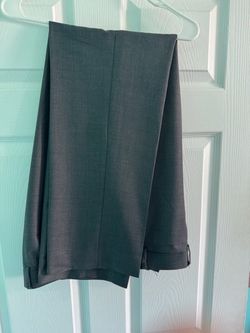 lauren Ralph Lauren Suit Dress Pants Straight Front Charcoal 38x32