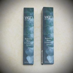 NEW IN BOX, 2 WEN BY CHAZ DEAN BOTANICAL BROW ENHANCING SERUM. O.6FL OZ / 17 ML ONE FOR 25$. TWO FOR 40$. 