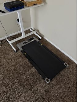 DeerRun Walking Pad With Height Adjustable Desk