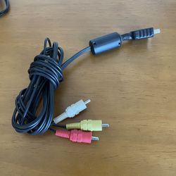 Genuine Sony OEM RCA AV Audio/video Cable PlayStation
