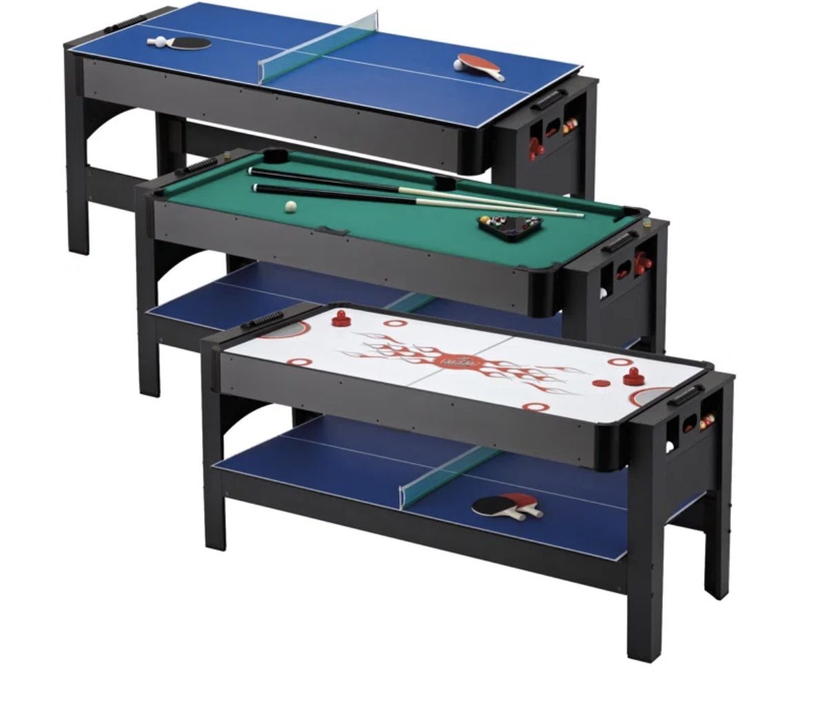 Fat Cat 3-in-1, 6 Foot Game Table