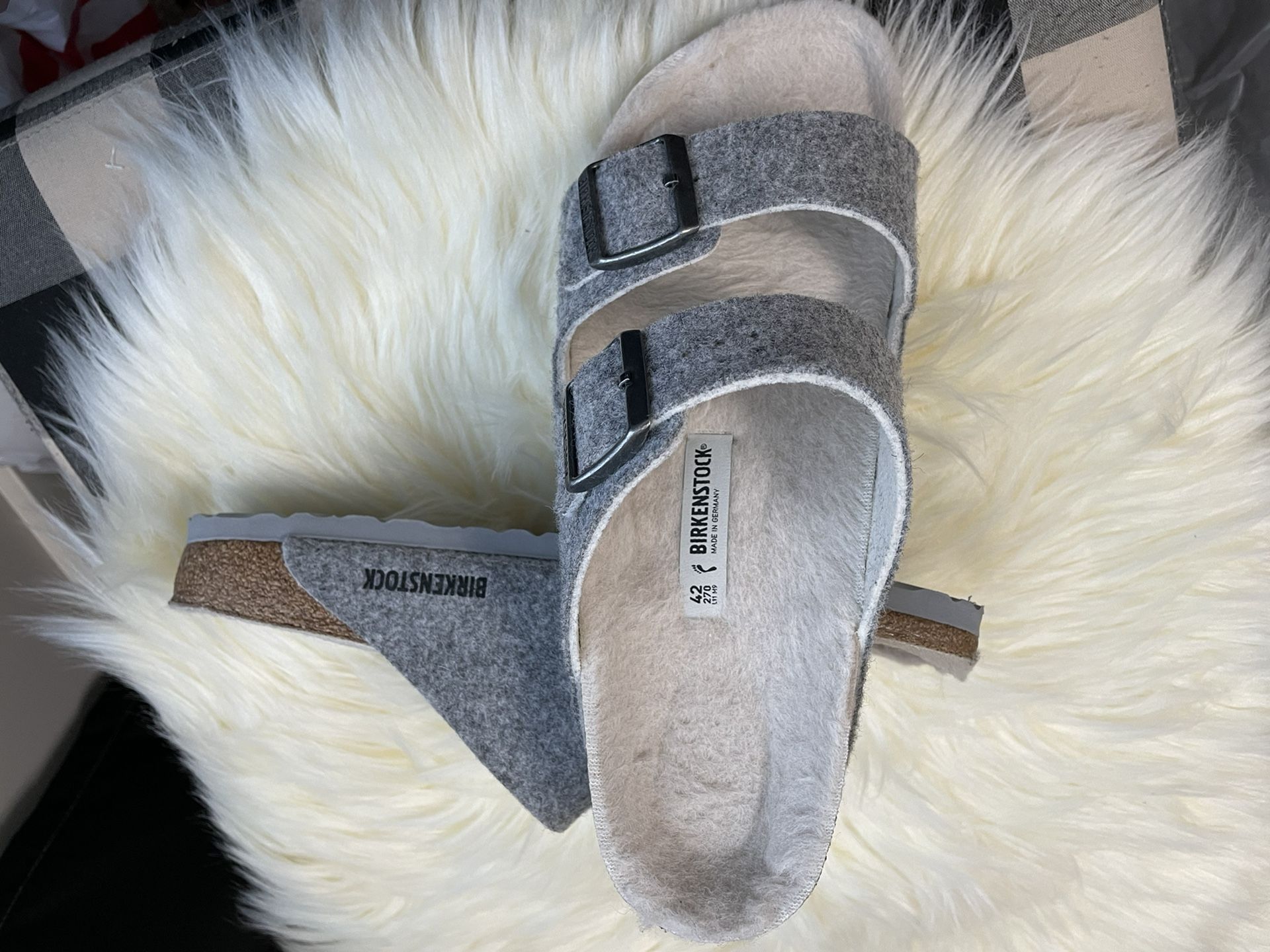 Birkenstock Wool Felt Size 11 Women’s - 9.5 Men’s 