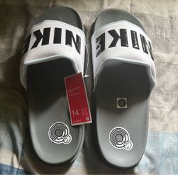 Nike off court slides size 14
