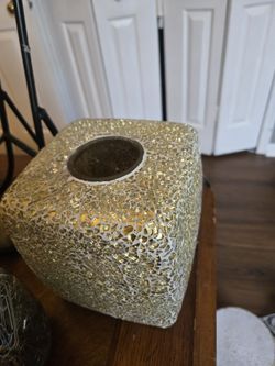 Bling Ceramic Tissue HOLDER-HOLIDAY