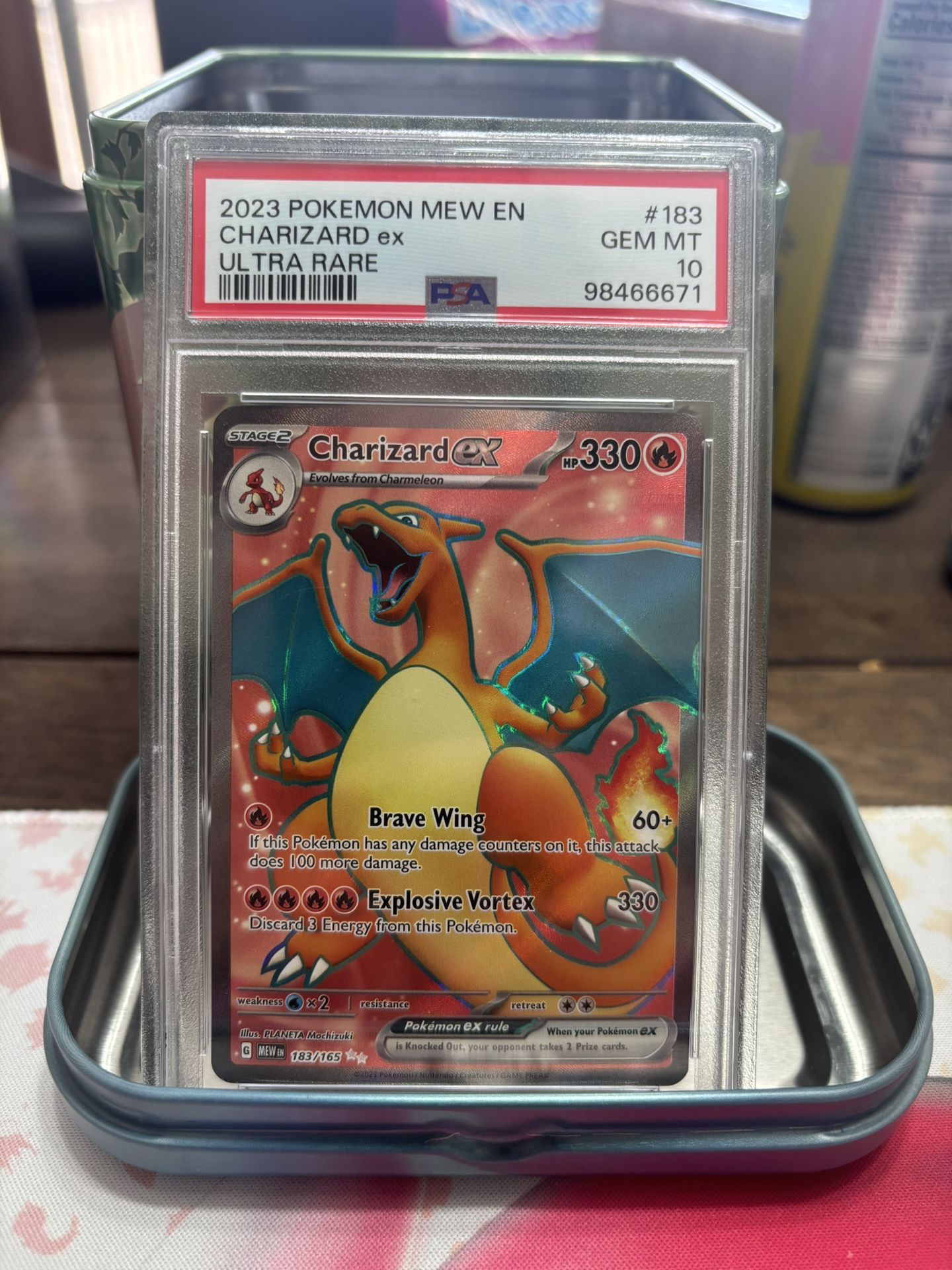 Charizard ex #183 - Pokemon Scarlet & Violet 151 - PSA 10