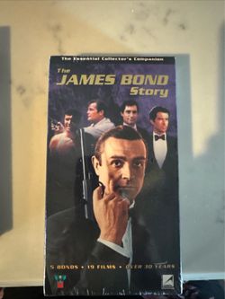 James Bond movies VHS
