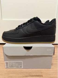 Nike Air Force 1 Low “Black Gum” Men’s Size 10.5 DZ4404-001
