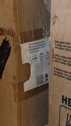 General Electric freezer14.1 cu. ft.