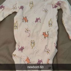 Newborn baby girl clothes 