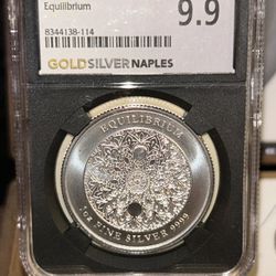 2023 Niue Equilibrium 9.9 mint state NGC