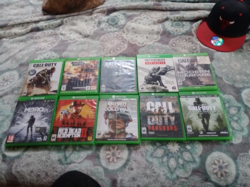 Xbox One Game 10$ Each