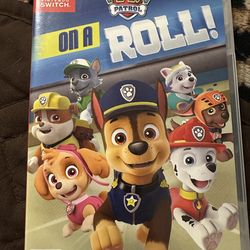 Nintendo switch Paws on a roll
