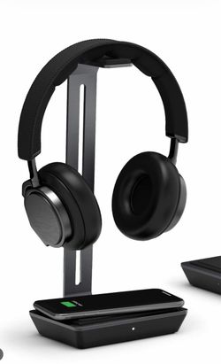 Raptic Rise Power Wireless Qi Charger and Headphone Stand
