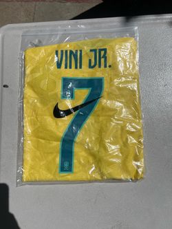 Brazil Vini Jr. #7 Nike Soccer Jersey