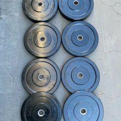 NEW Bumper Plates, Rubber Olympic Weights, Home Gym Weight Set, Folding Squat Rack, Adjustable FID Bench Press, Stall Mats, Rubber Flooring 