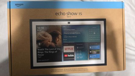 Amazon  echo show  15