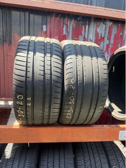 20” tires goodyear 275/30/20 with free installation $100 both