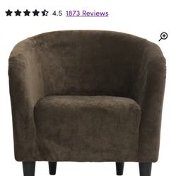 Chocolate Brown Bucket Chair