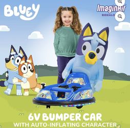 Bluey Bumper Car