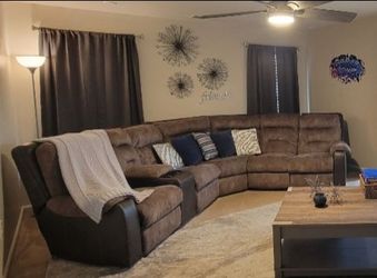 Huge sectional couch