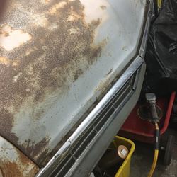 56 Ford 2 Door Body + Part  Only 3-4 Dents