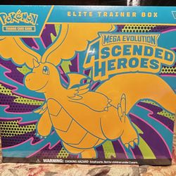 ✅ Ascended Heroes Etb. (not Pokemon Center) 