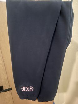 Born x raised navy sweatpants