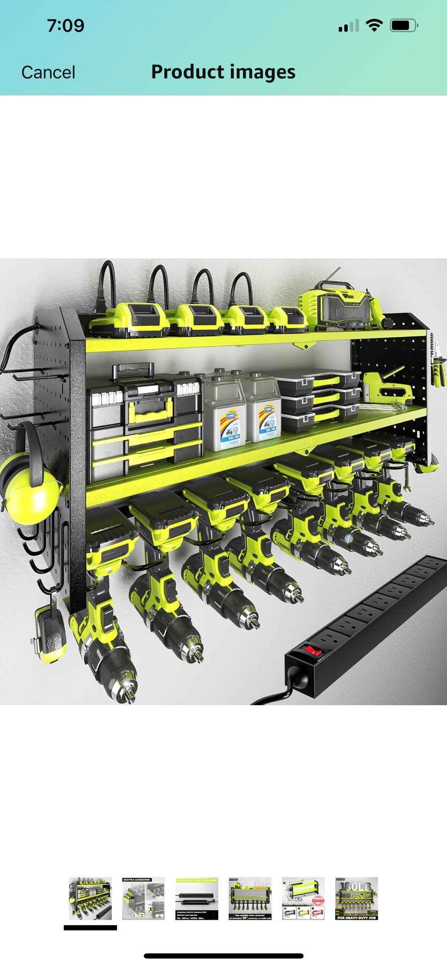 KAFAHOM Power Tool Organizer
