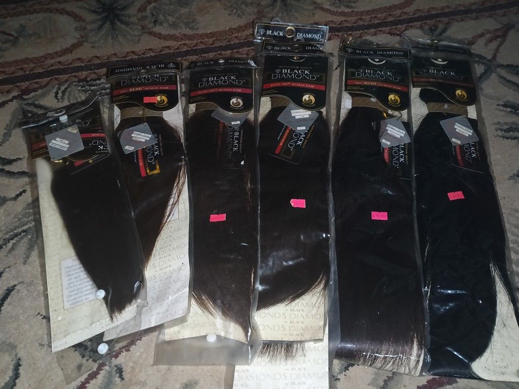 Black Diamond 100% Real Human Remy Hair