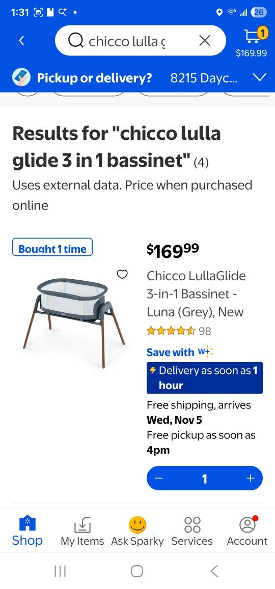 Chico 3 In 1 Bassinet