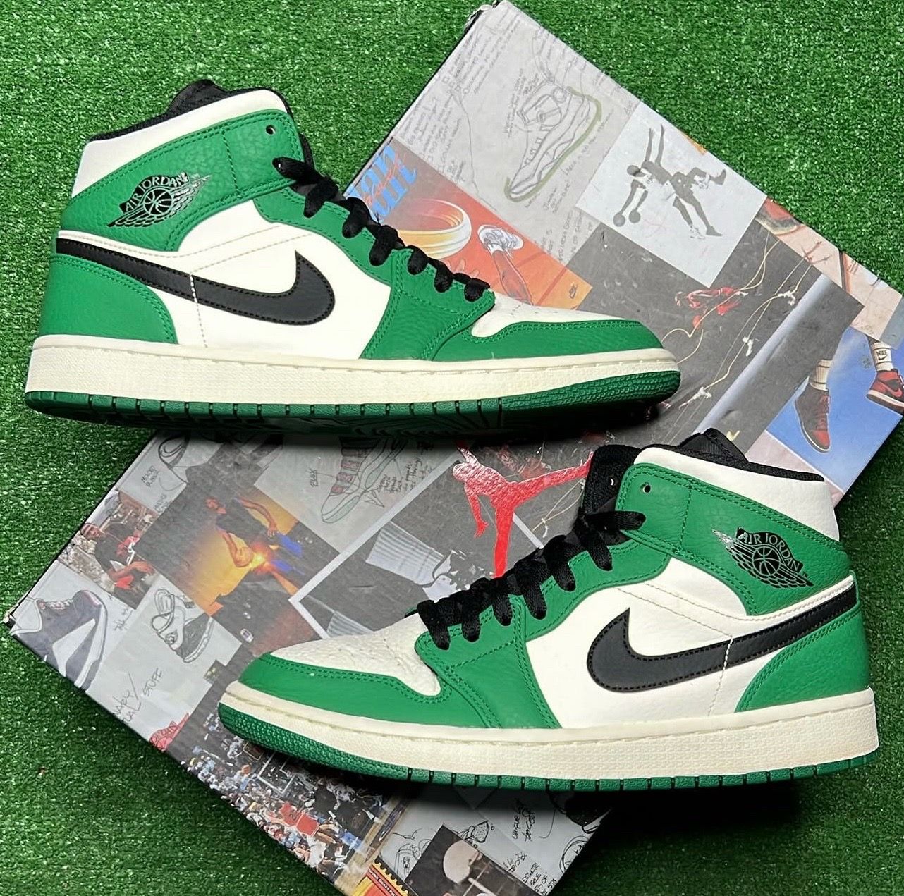 Air Jordan 1 Mid ‘Pine Green’
