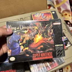 King Of Dragons Súper Nintendo Snes 