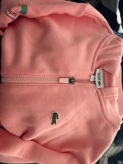 Pink Lacoste sweater