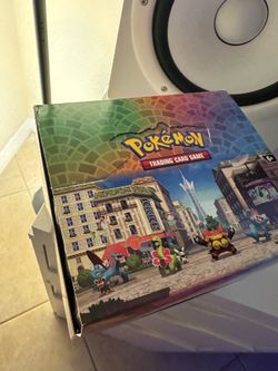 Case of 10 Pokemon lumiose city mini tin