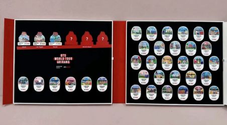 Bts pins collection