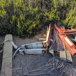 Forklift forks came off of my 6000 lb lift hyster