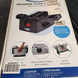 Graco SnugRide Click Connect Infant Car Seat Base Black 1855603 New