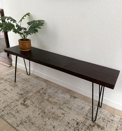 Wood Bench