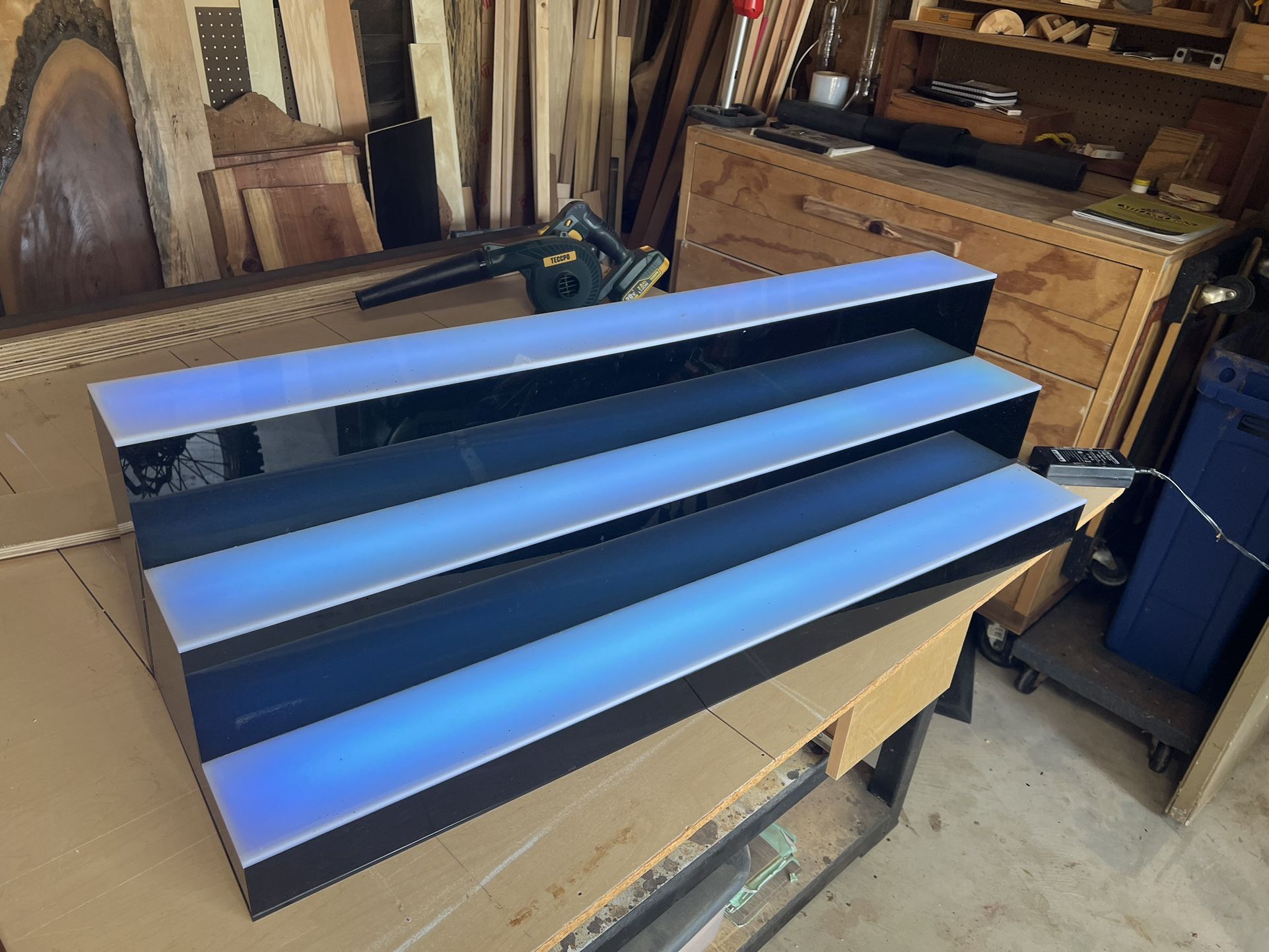Liquor Bottle Display (lights Up)
