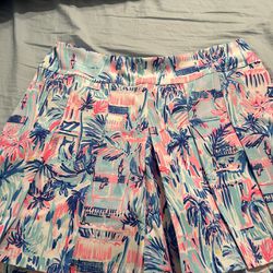 Lilly Pulitzer Shorts With Pleaded Front 