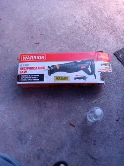 Warrior 6 Amp Saw Brand New