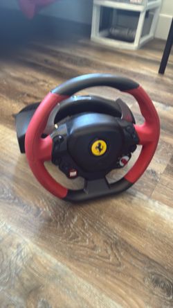 Thrustmaster Ferrari 458 spider racing wheel