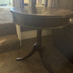 Wooden End Table