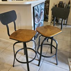 Bar Stools $50 (For The Pair)