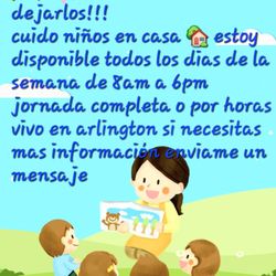 Se Cuidan Niños En Casa