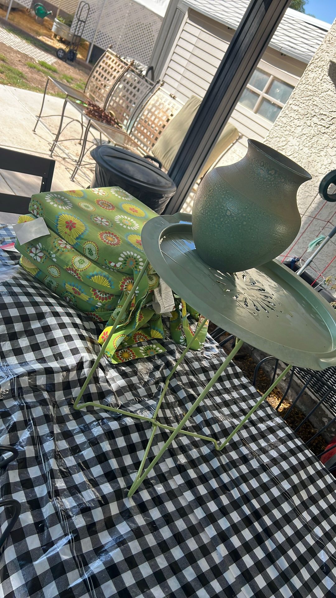 Pier One & World Market Cushions Side Table Decor