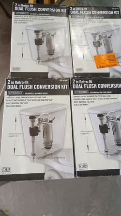 Dual flush conversion kit