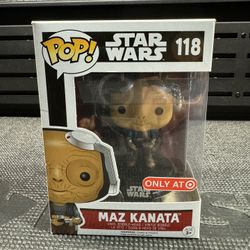 Star Wars Maz Kanata Pop
