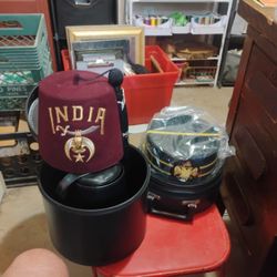 Shriners India Templ Fez And 32nd Degree Masonic Cap