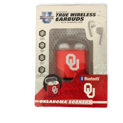 Tru Wireless Earbuds Blutooth Oklahoma Sooners